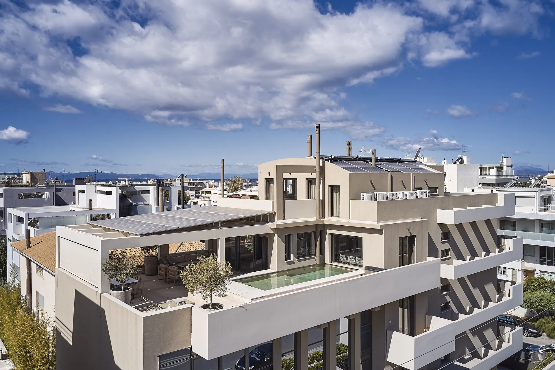 Olive Penthouse Glyfada Crystal Green Properties 103