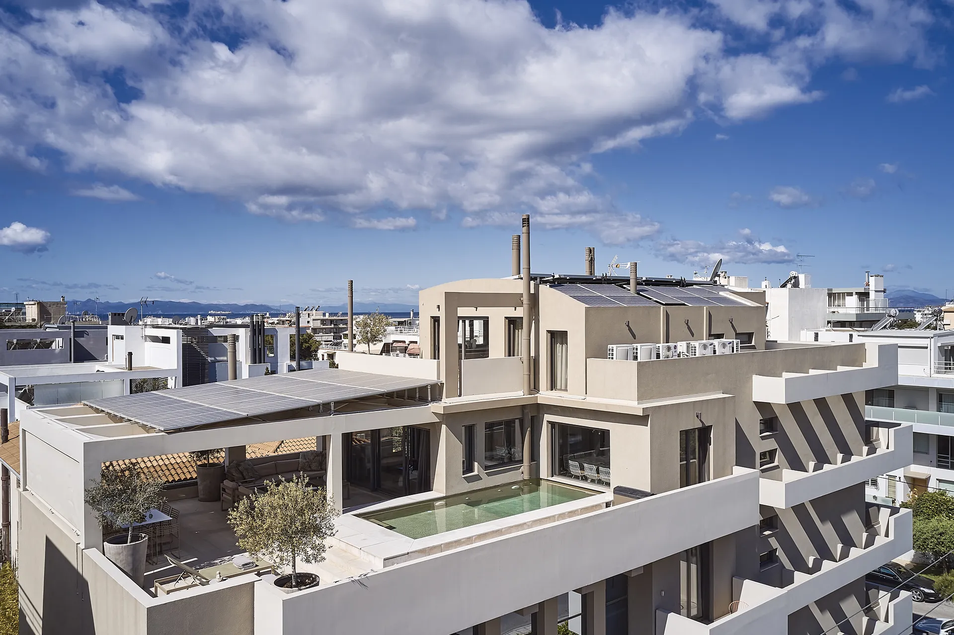 Olive Penthouse Glyfada Crystal Green Properties 104