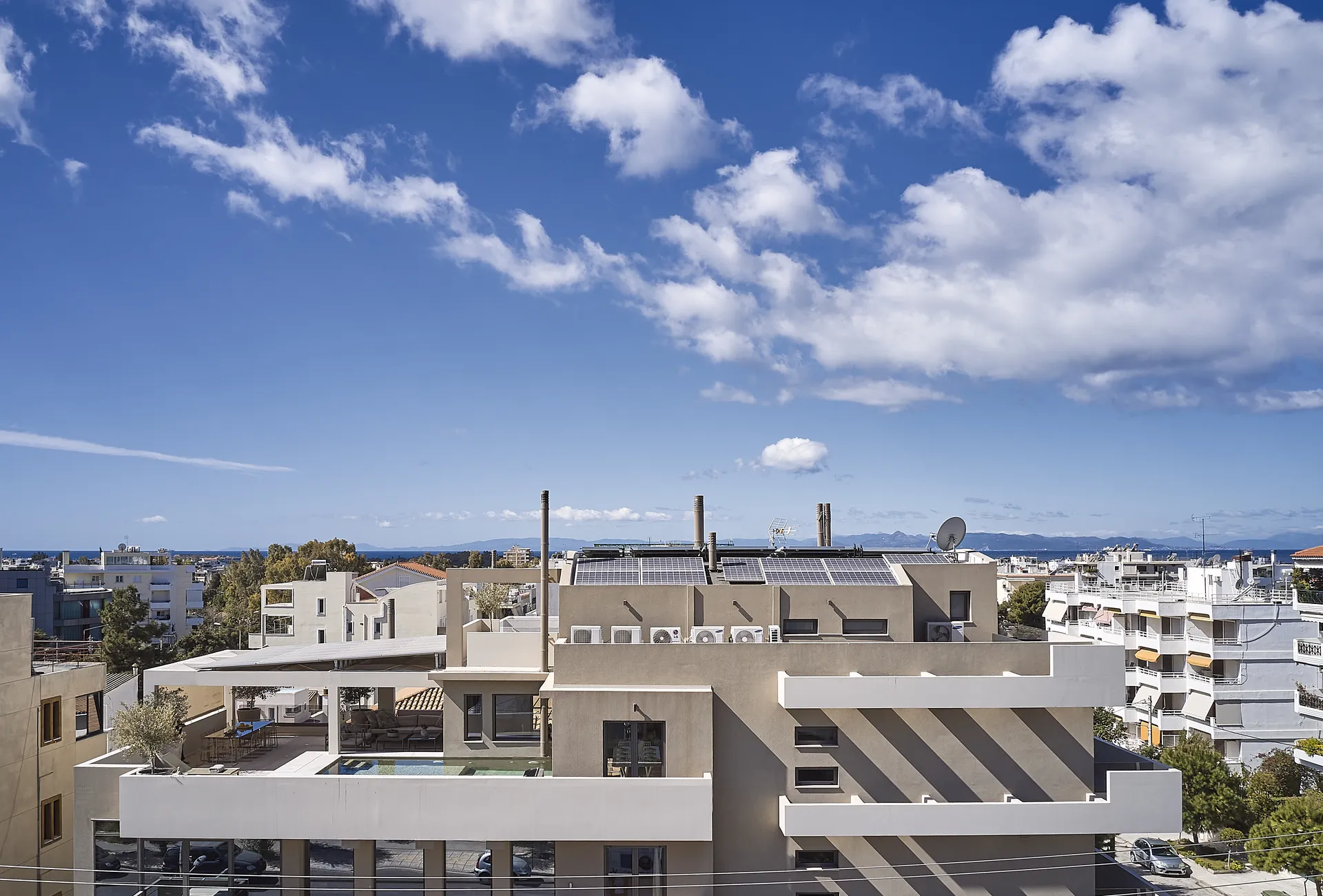Olive Penthouse Glyfada Crystal Green Properties 105